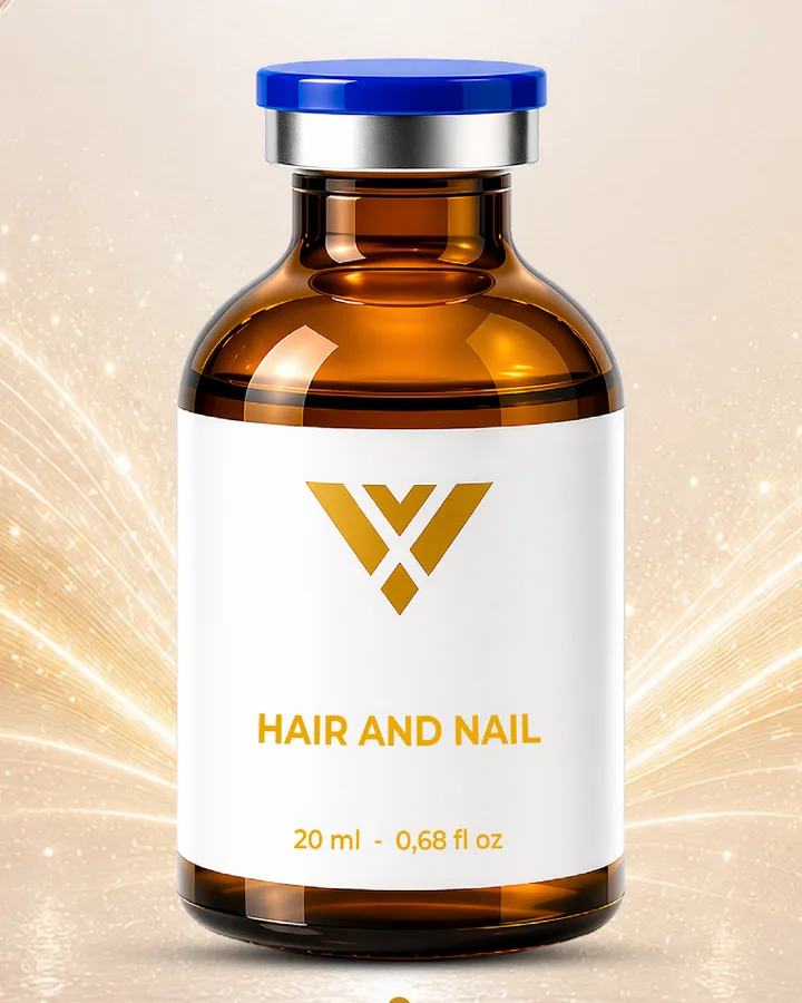 IVIXIR Hair and Nail Cocktail — биотин, мырыш және B дәрумендері бар шаш пен тырнақ күтім концепциясы