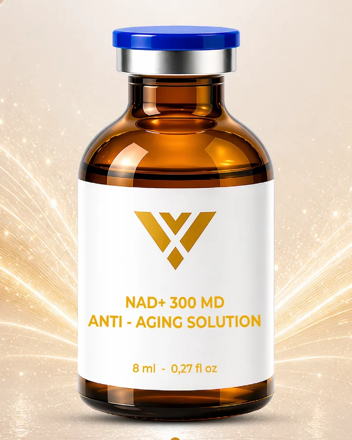 IVIXIR NAD+ 300 MD Anti-Aging Solution — жасушалық энергия мен longevity үшін NAD+ күтім концепциясы