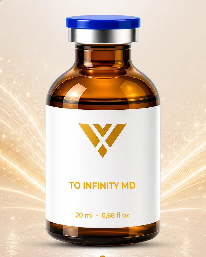 IVIXIR To Infinity MD — NAD+, карнозин және C дәрумені бар anti-age күтім концепциясы